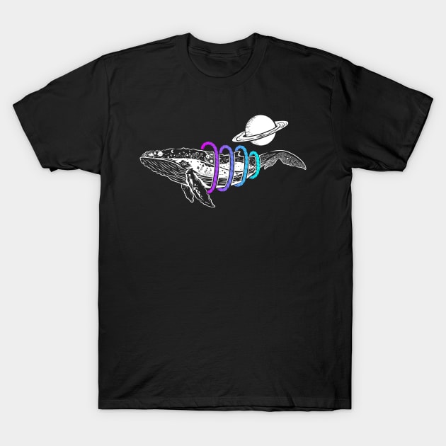 FREEDOM WHALE T-Shirt by Vixie Hattori